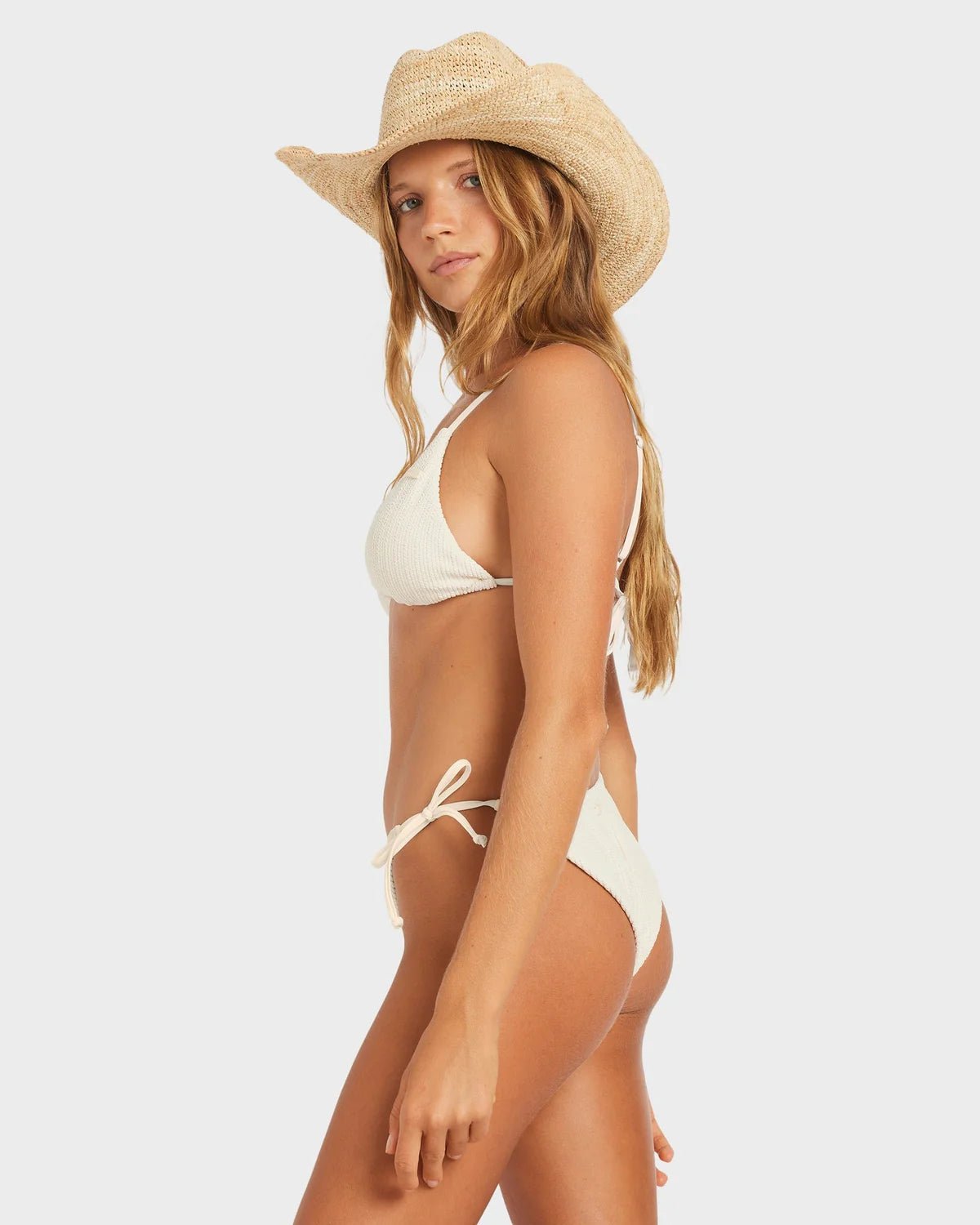 ARUBA CHEEKY TIE SIDE - Roxy26O214571-PARCHMENT-XS