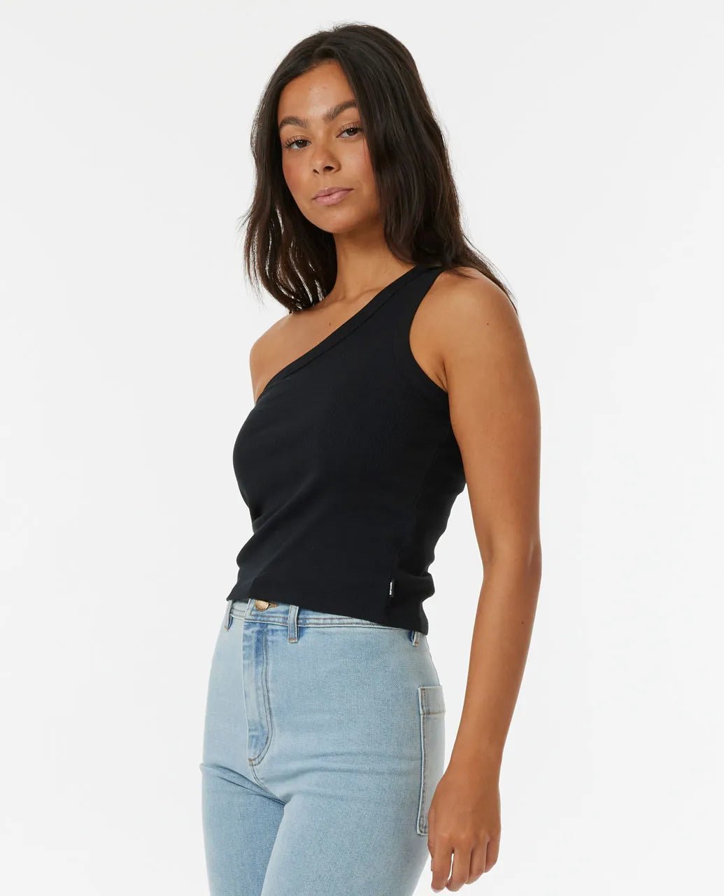Asymmetrical Ribbed Tank - Rip Curl0BUWTE - 0090 - Black - 2XS
