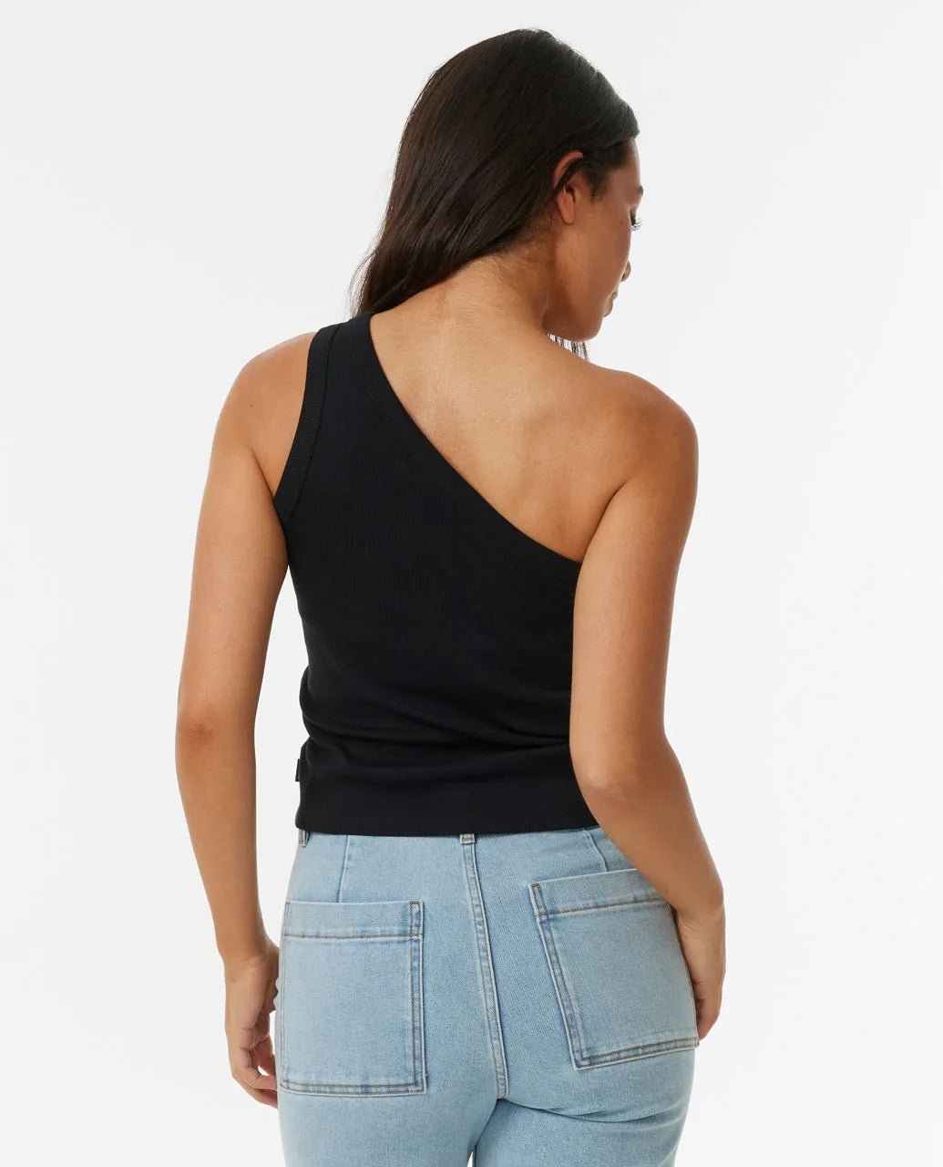 Asymmetrical Ribbed Tank - Rip Curl0BUWTE - 0090 - Black - 2XS