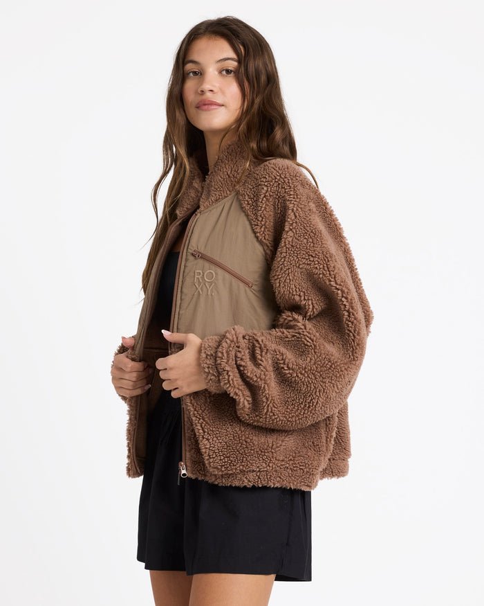 AT DUSK JACKET - Roxy26B151670-MOCHA-XS