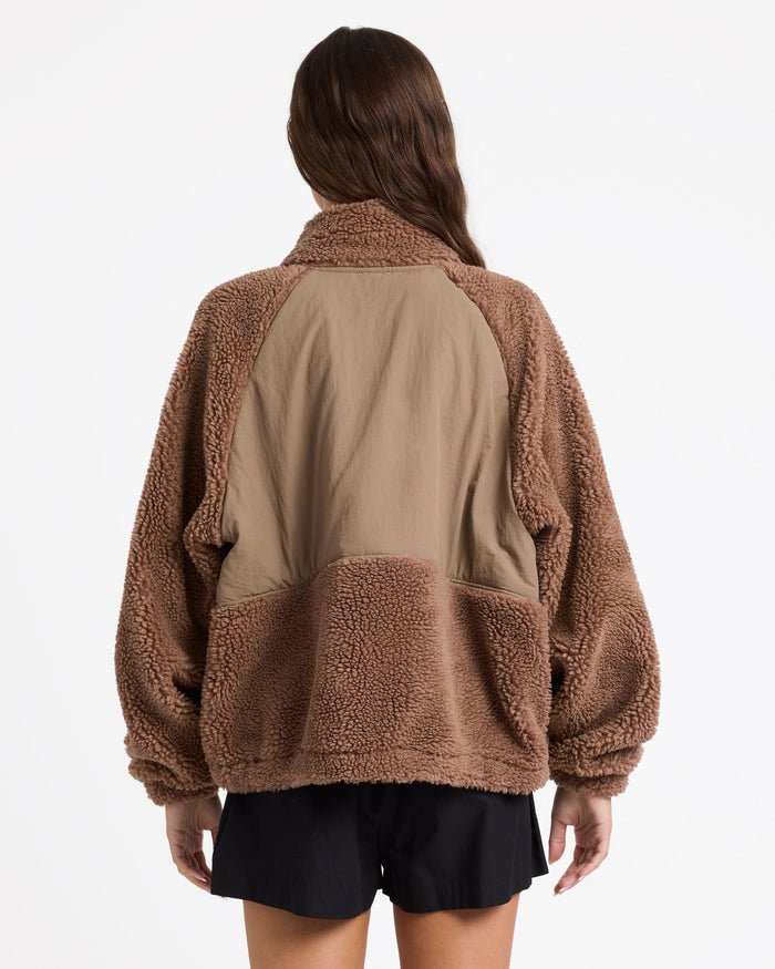 AT DUSK JACKET - Roxy26B151670-MOCHA-XS