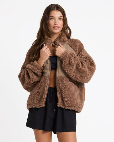 AT DUSK JACKET - Roxy26B151670-MOCHA-XS