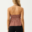 Austin - Recycled Top - AfendsW253108 - RED RUM - S