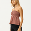 Austin - Recycled Top - AfendsW253108 - RED RUM - S