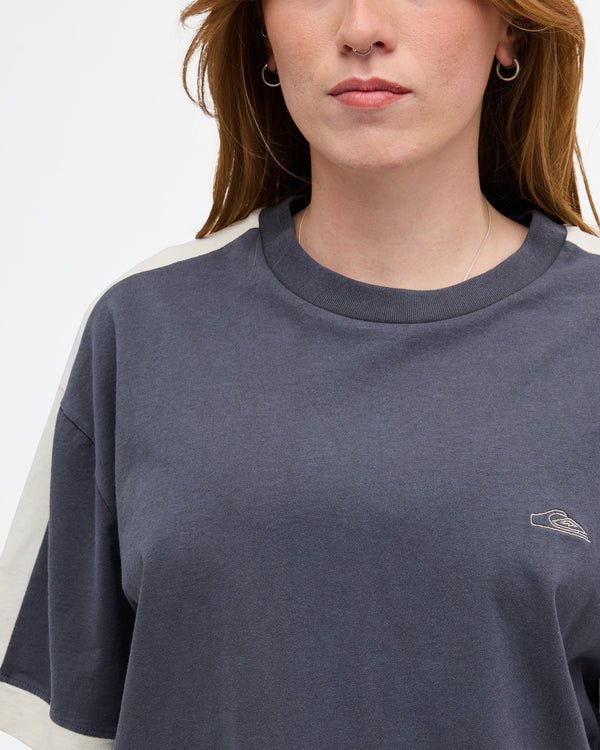 AV-2 KNIT TOP -QuiksilverUQYKT03303-ACID WASH/BONE WHITE-S
