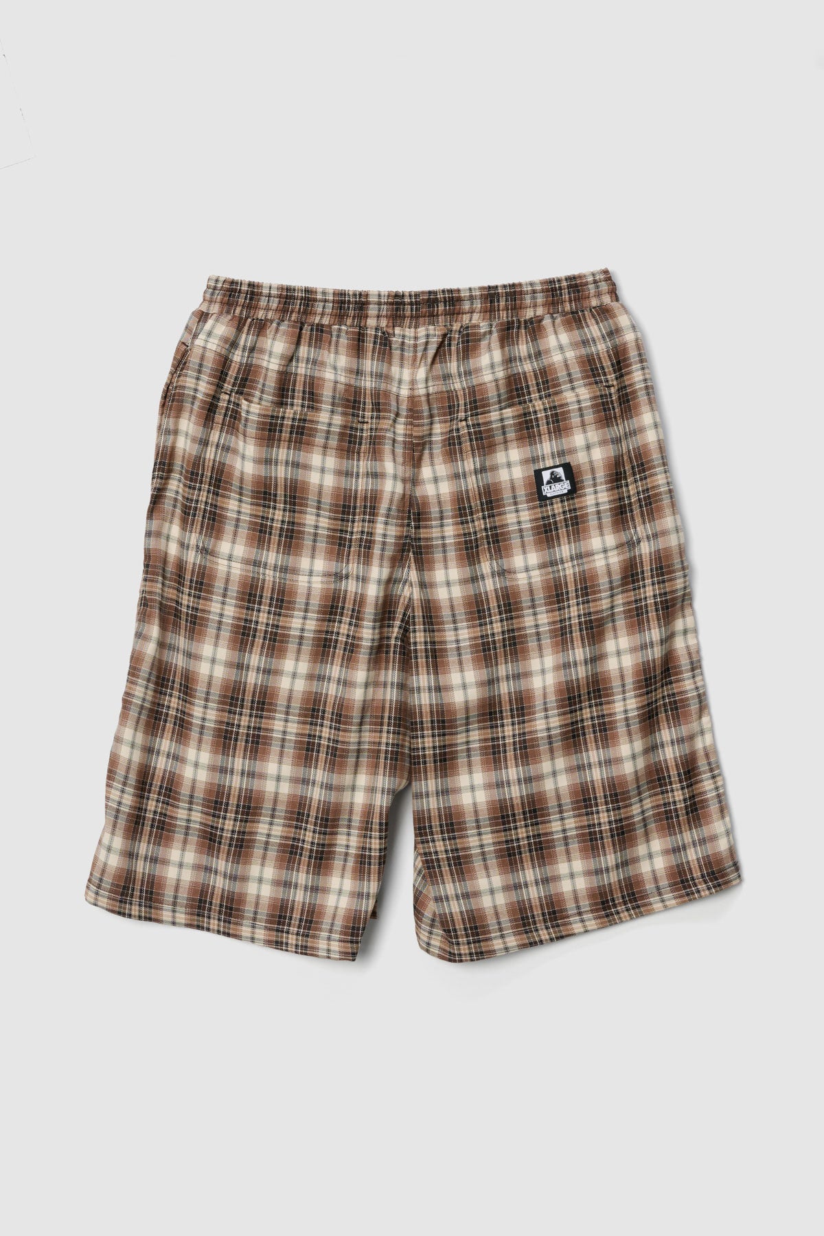 BAGGY 91 SHORT -XlargeXL025S2605-BROWN CHECK-XXS