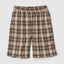 BAGGY 91 SHORT -XlargeXL025S2605-BROWN CHECK-XXS