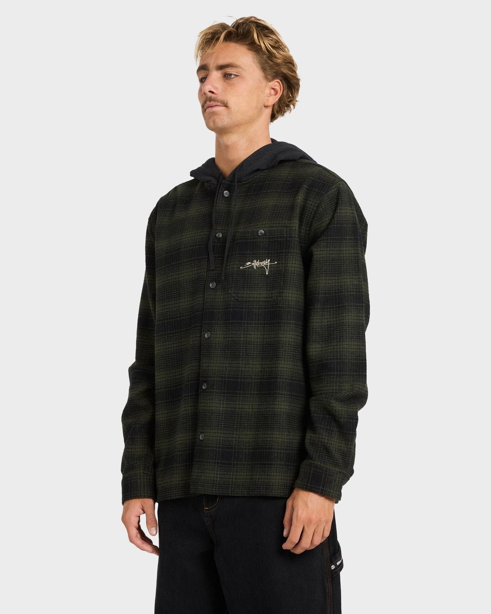 BAJA SUR FLANNEL - Billabong24A051600-BLACK-S