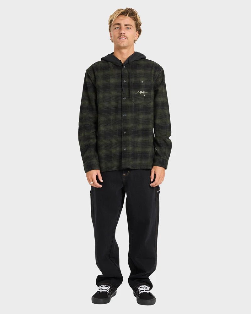 BAJA SUR FLANNEL - Billabong24A051600-BLACK-S