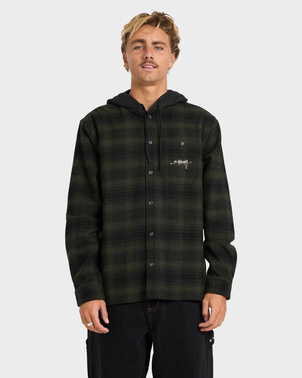BAJA SUR FLANNEL - Billabong24A051600-BLACK-S