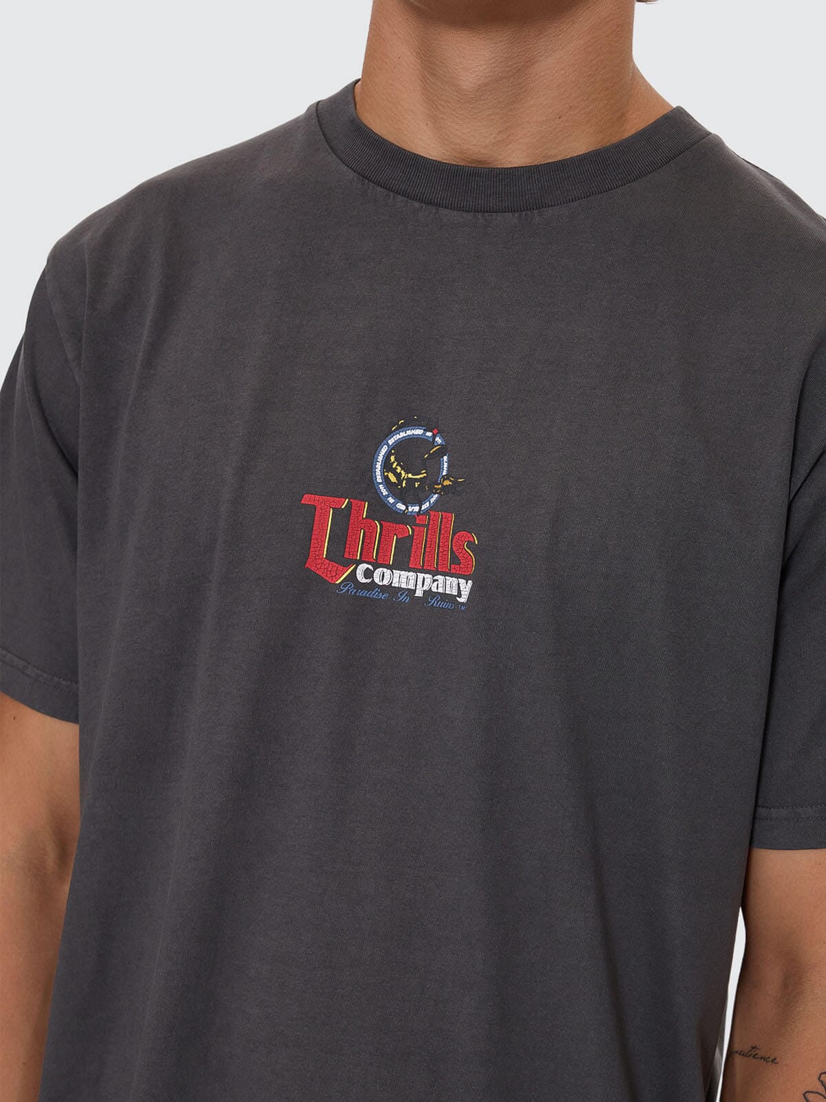 Banquet Merch Fit Tee - ThrillsTR25-108BM-Merch Black-XS