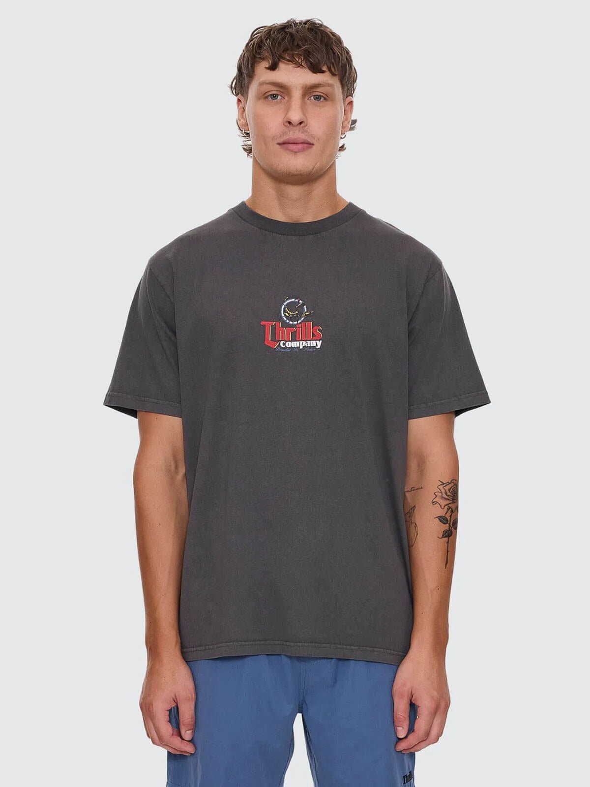 Banquet Merch Fit Tee - ThrillsTR25-108BM-Merch Black-XS