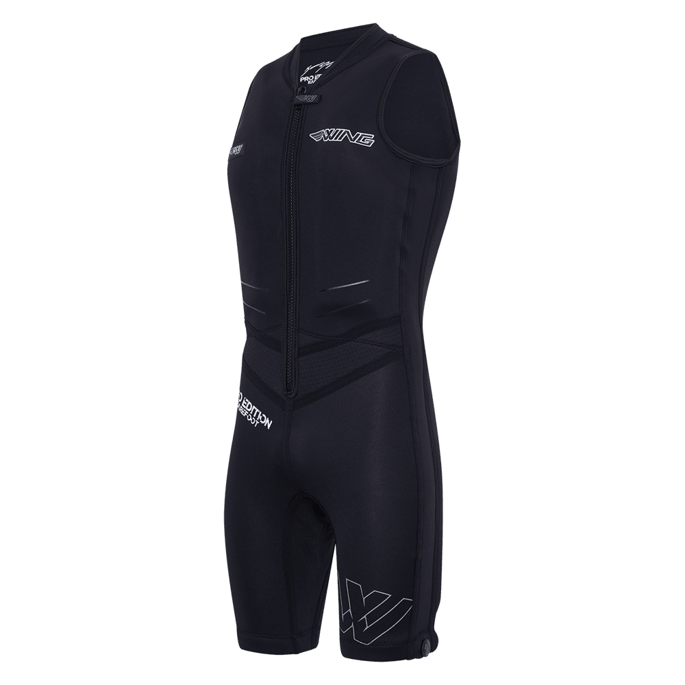 BAREFOOT SUIT PRO LEG STRAPS -WingWDFMPBFSLS-BLACK-SMALL