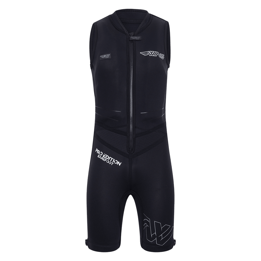 BAREFOOT SUIT PRO LEG STRAPS -WingWDFMPBFSLS-BLACK-SMALL