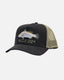 BARRA 5 PANEL TRUCKER -Salty CrewSCMA62000-BLACK-OSFA
