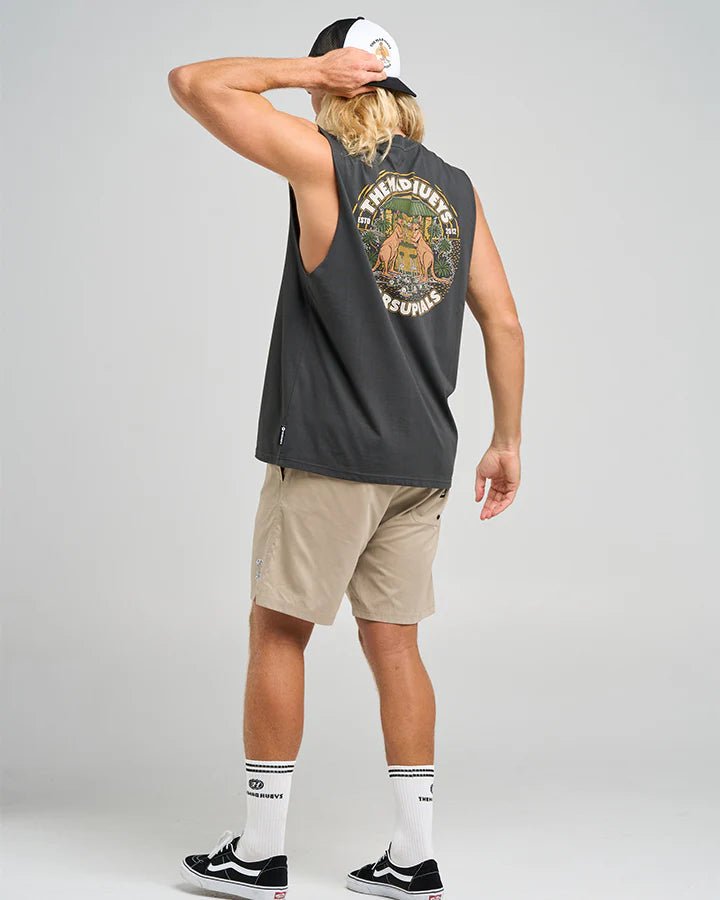 BARSUPIALS | MUSCLE - The Mad HueysH425M02008 - VINTAGE BLACK - S