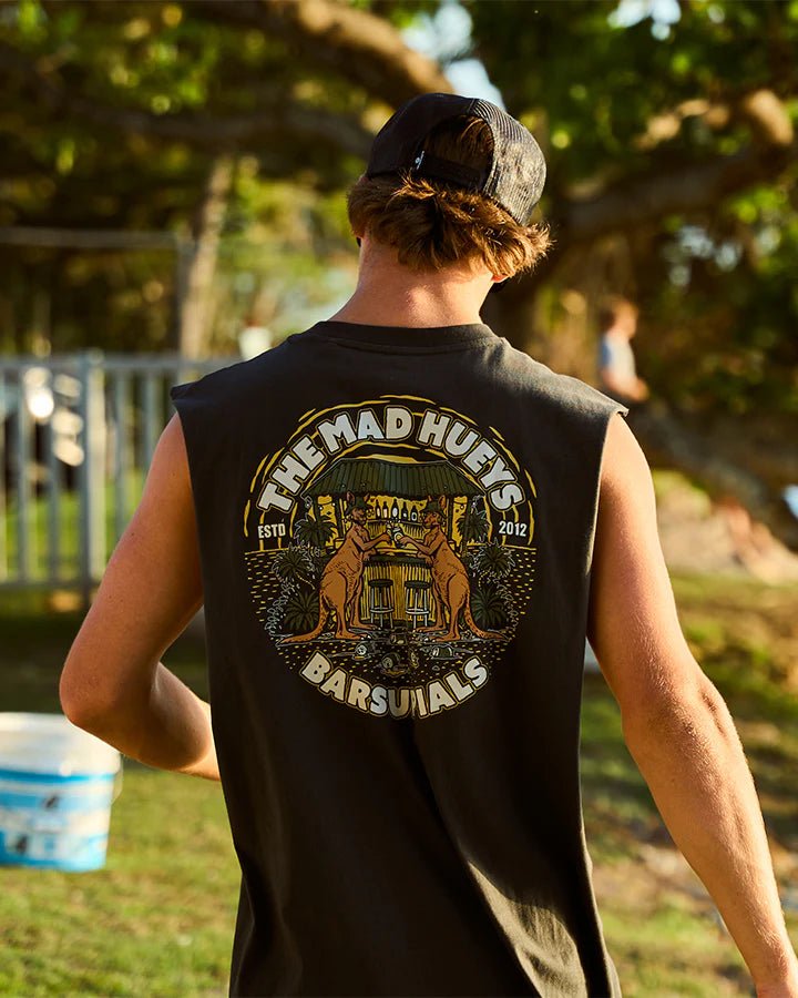BARSUPIALS | MUSCLE - The Mad HueysH425M02008 - VINTAGE BLACK - S