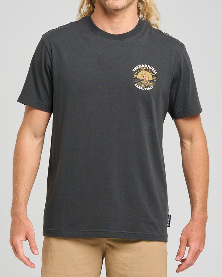 BARSUPIALS | SS TEE - Mad HueysH425M01015 - VINTAGE BLACK - S