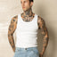 Basic Singlet 3 Pack Classic Rib Singlet - DickiesDM324 - SV04 - White - S