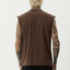 Bats - Recycled Sleeveless Tee - AfendsM253085 - COFFEE - S