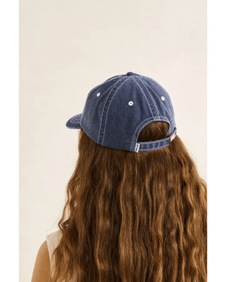 BAYSIDE CAP -Rhythm0726W-HW01-WASHED DARK BLUE-OS