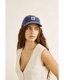 BAYSIDE CAP -Rhythm0726W-HW01-WASHED DARK BLUE-OS