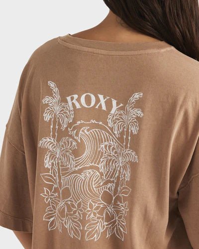 BE EASY TEE - Roxy26B353573 - WOOD - XS