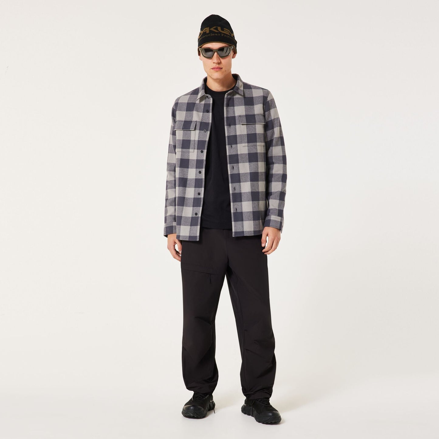 BEAR COZY FLANNEL - OakleyFOA402577-GRAPHITE/CEMENT-M