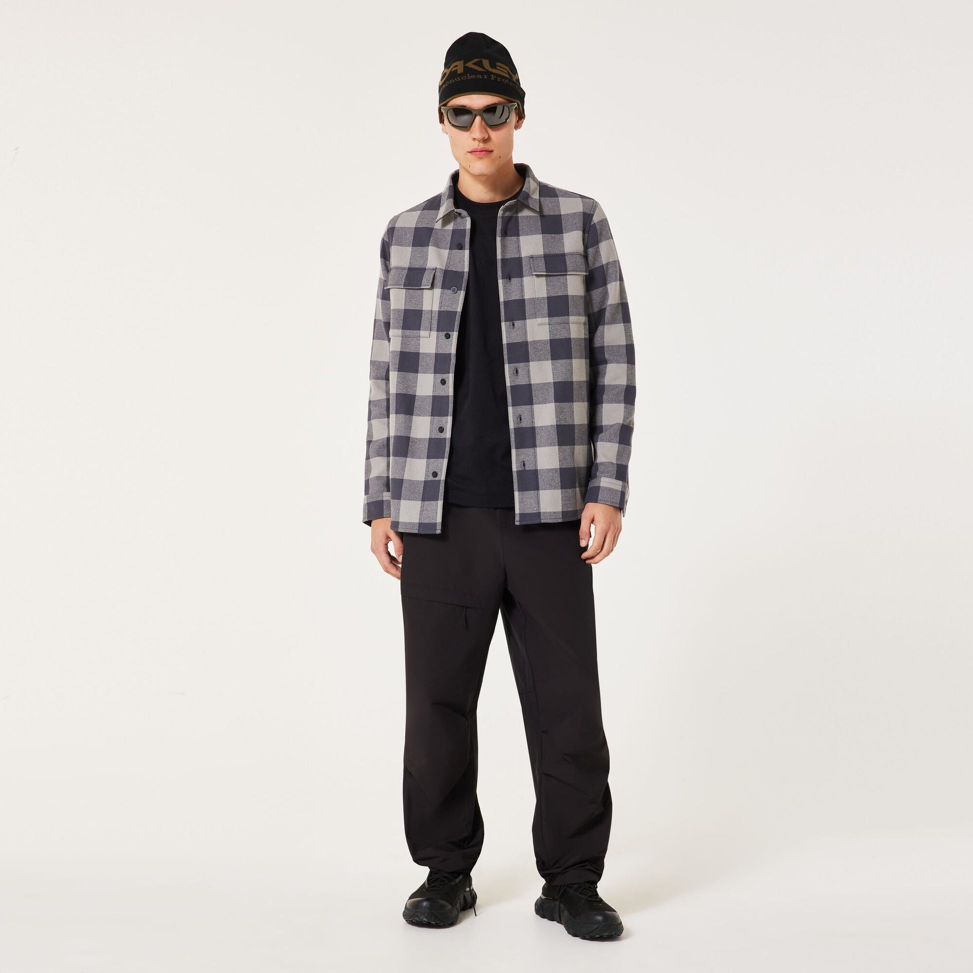 BEAR COZY FLANNEL - OakleyFOA402577-GRAPHITE/CEMENT-M