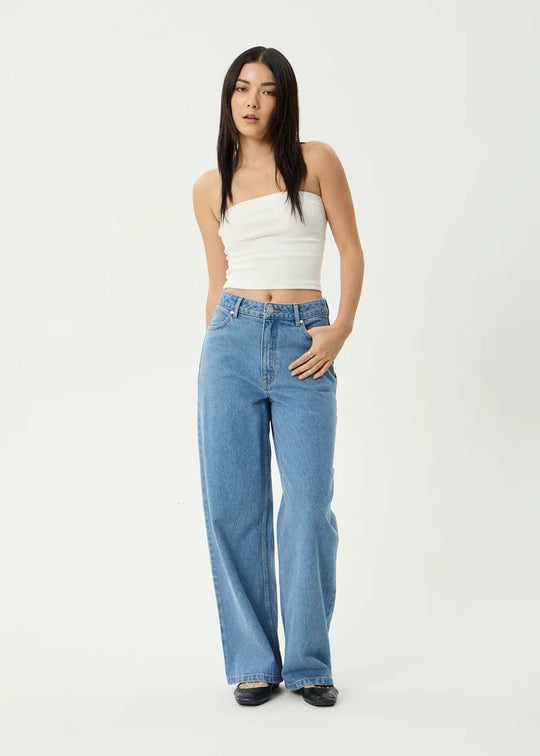Bella - Denim Wide Leg Baggy Jean