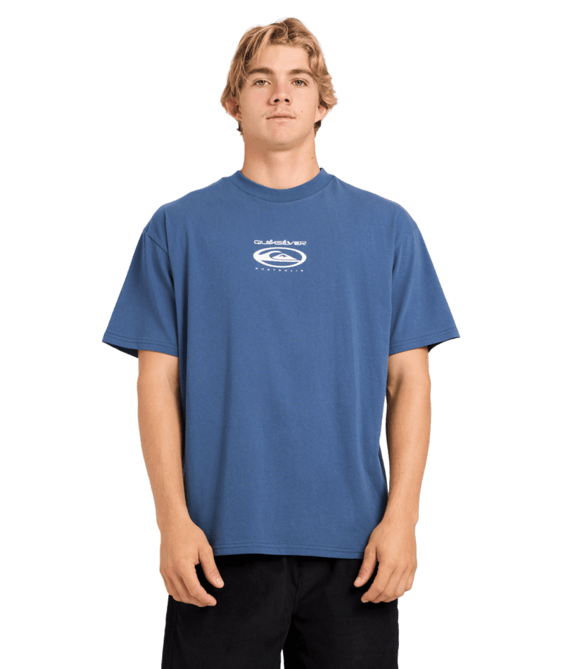 BELLS BOWL SS -QuiksilverUQYZT05898-DARK DENIM-XS