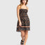 Bells Mini Dress - RoxyERJWD03853 - KVJ5 - Anthracite Kerala Border - L