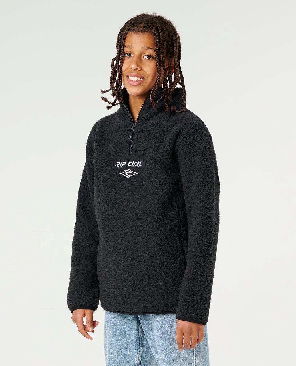 BELLS POLAR FLEECE - BOY - Rip Curl03YBFL-BLACK-8