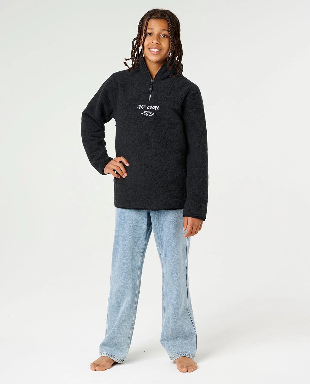 BELLS POLAR FLEECE - BOY - Rip Curl03YBFL-BLACK-8