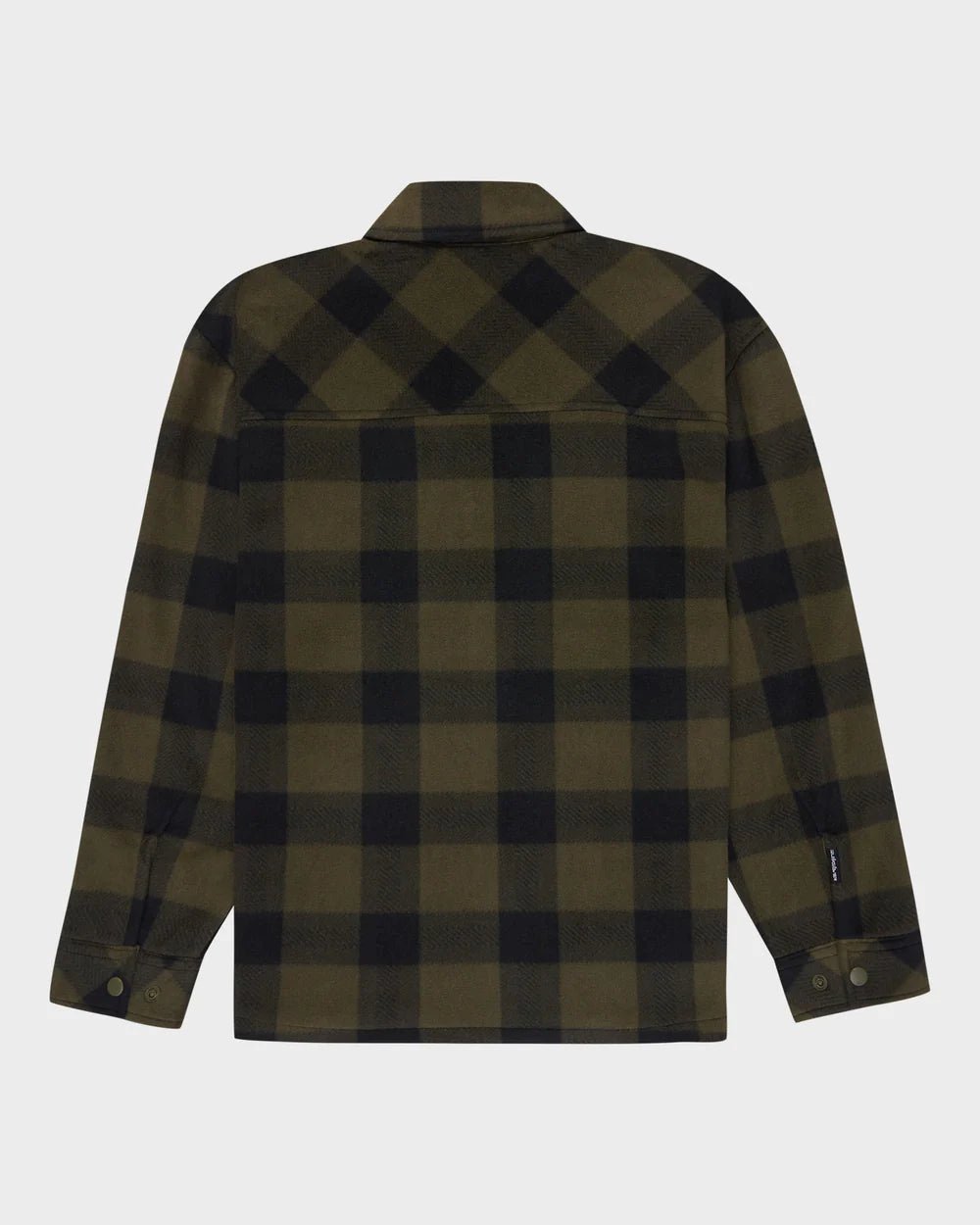 BERING STRAIT CHECK SHIRT YTH - QuiksilverEQBPF03023-BERING STRAIT GRAPE LEAF-XS/8