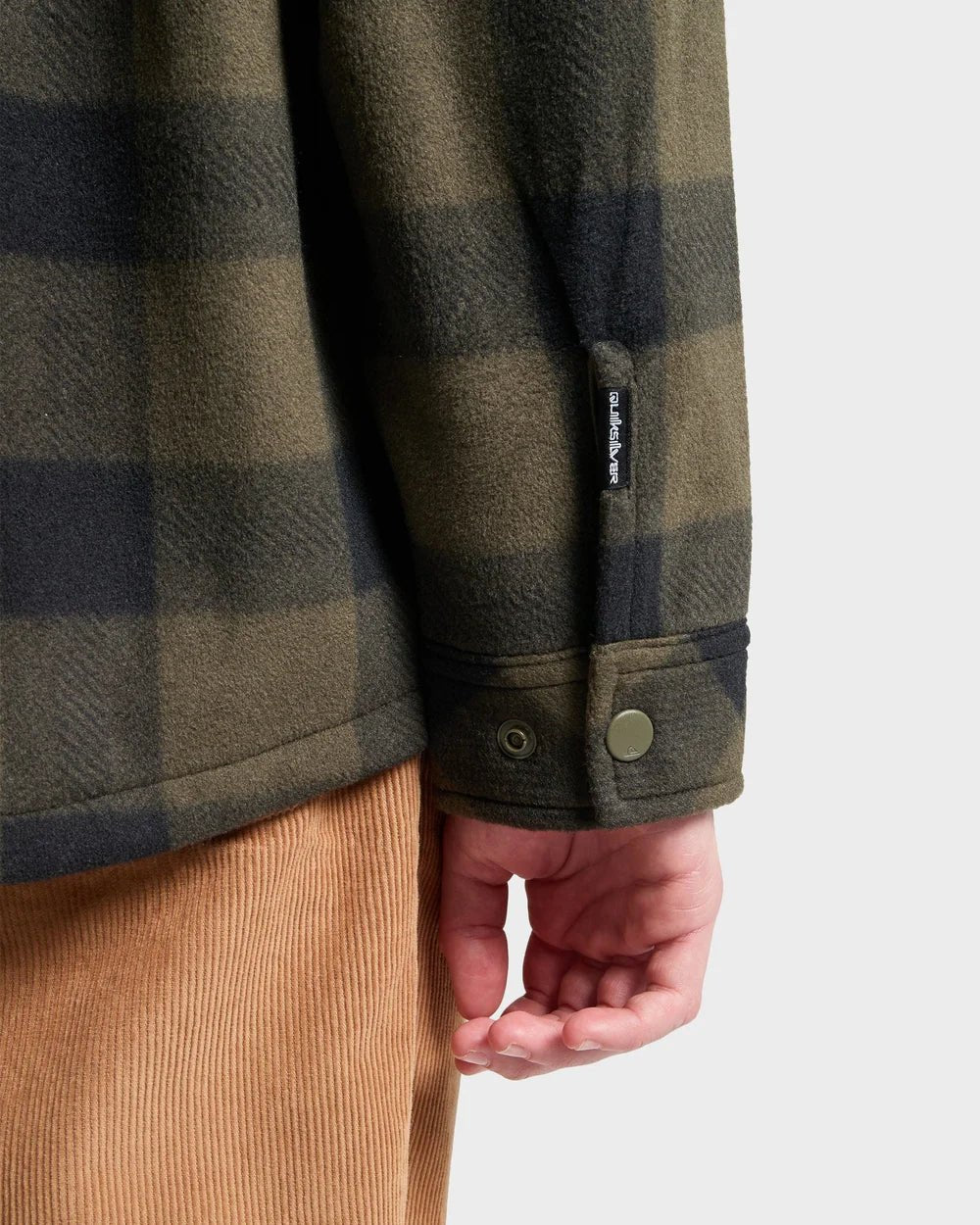 BERING STRAIT CHECK SHIRT YTH - QuiksilverEQBPF03023-BERING STRAIT GRAPE LEAF-XS/8