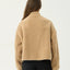 Berlin Check - Reversible Recycled Polar Fleece Jacket - AfendsW262581-ALMOND-XS