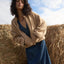 Berlin Check - Reversible Recycled Polar Fleece Jacket - AfendsW262581-ALMOND-XS