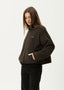 Berlin - Reversible Polar Fleece Jacket - Coffee - AfendsW242580-COF-COFFEE-M