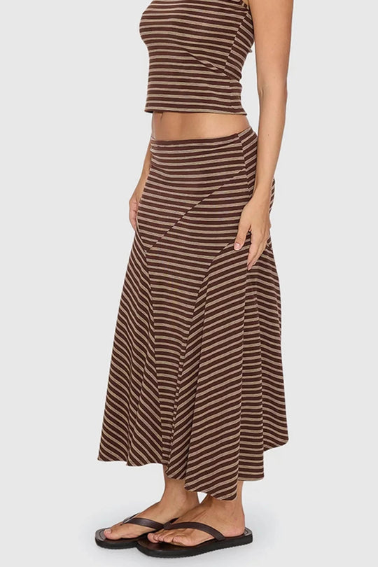 Best Of Luck Sienna Midi Skirt