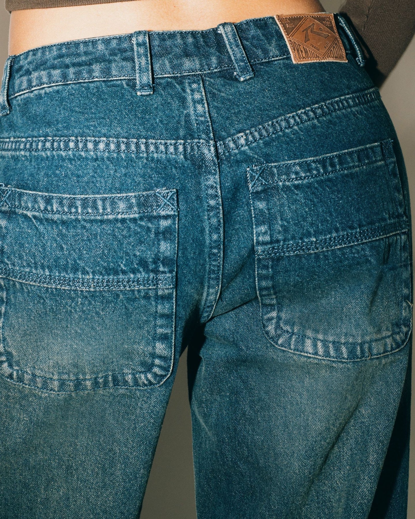 Bethany Baggy Low Rise Jean - RustyPAL1449 - DND - Dark N Dirty - 10