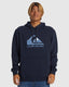 Big Logo Hoodie - QuiksilverAQYFT03356 - Dark Navy - L