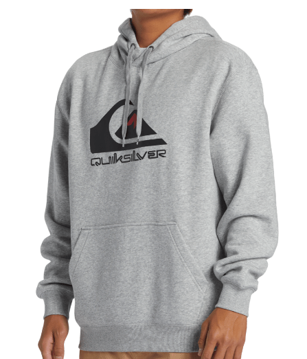 Big Logo Hoodie - QuiksilverAQYFT03356 - Athletic Heather - L