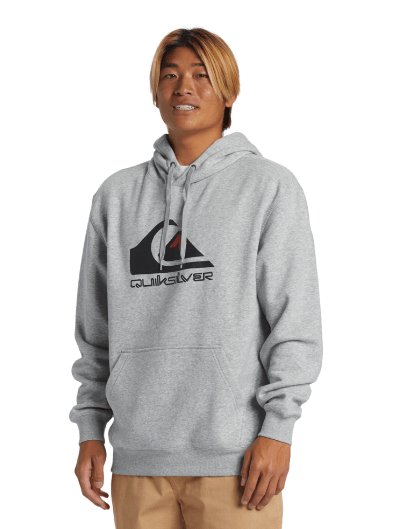 Big Logo Hoodie - QuiksilverAQYFT03356 - Athletic Heather - L
