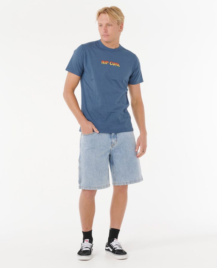 BIG MUMMA ICON TEE - Rip Curl0NPMTE - LIGHT NAVY - S