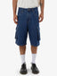 Big Slacker Denim Cargo Short - Thrillstdp - 327eub - Union Blue - 30