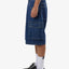 Big Slacker Denim Cargo Short - Thrillstdp - 327eub - Union Blue - 30