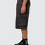 Big Slacker Denim Cargo Short - Berry Black - ThrillsTDP - 327I - Berry Black - 26