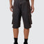 Big Slacker Denim Cargo Short - Berry Black - ThrillsTDP - 327I - Berry Black - 26