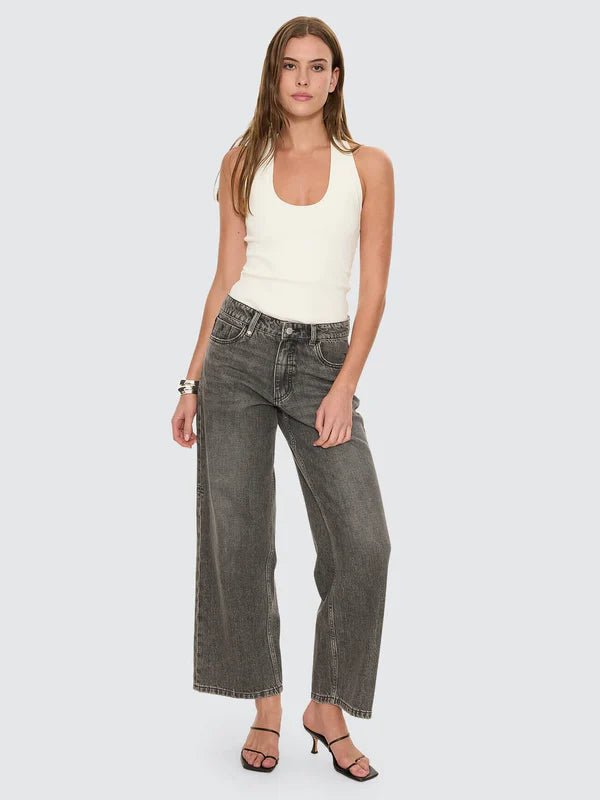Billie Low Rise Baggy Jean - ThrillsWTDP-449GNH-Nighthawk Grey-10